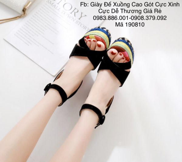 Giày đế xuồng cao 14 phân 14cm -mã 190810