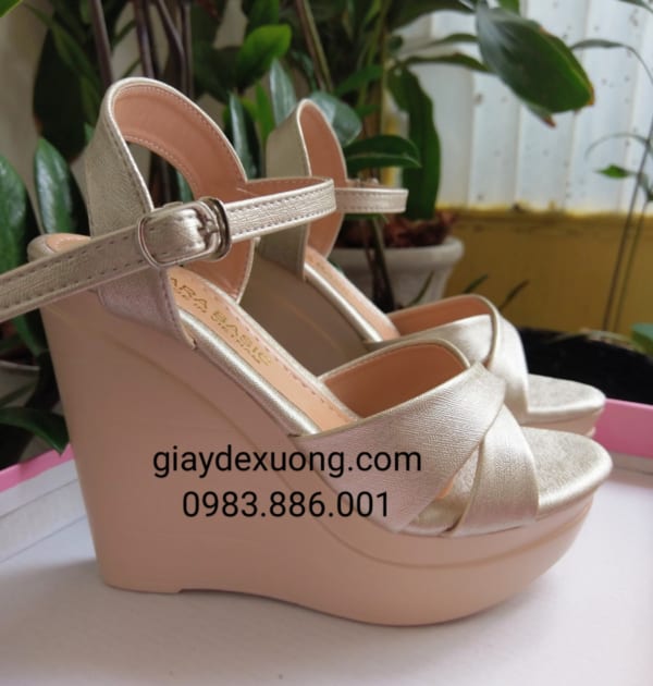 Giày đế xuồng cao 12cm -Mã 200160