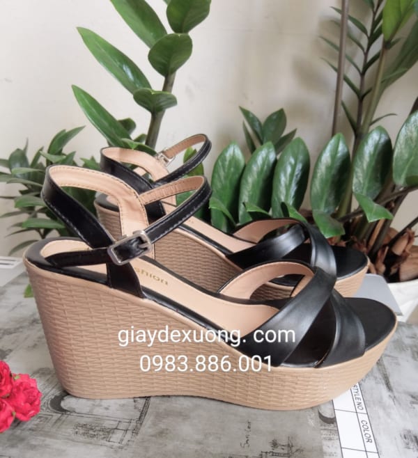 Giày đế xuồng  cao 8,5cm – Mã 200212b