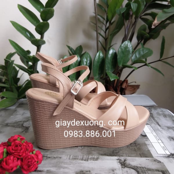 Giày đế Xuồng cao 8,5 phân – Mã 200212