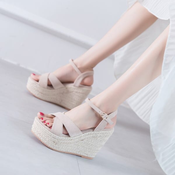 Giày đế xuồng cao 11 phân -mã 201002