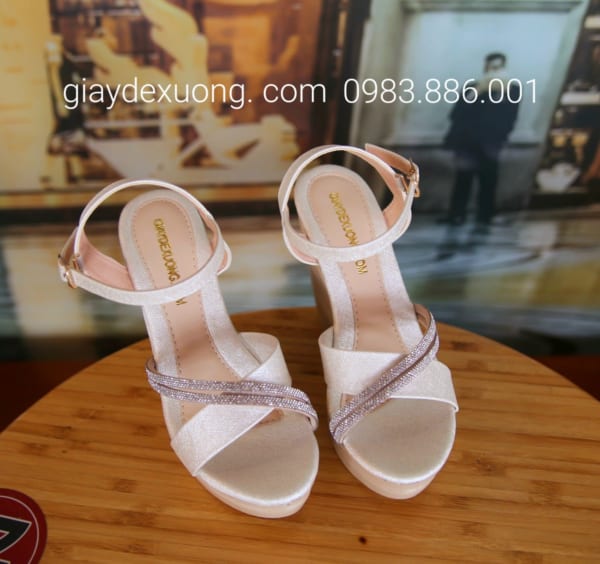 Giày cao gót cưới 12p – Giày đế xuồng 12 phân  –  Giày cưới 12p Mã SP: 240629